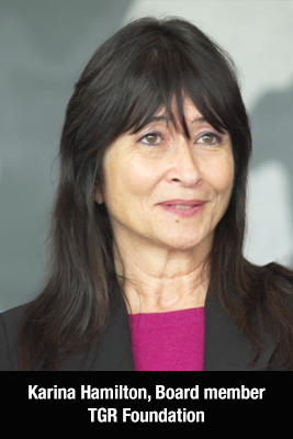 Karina Hamilton Board Member TGR Foundation