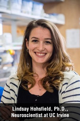 Lindsey Hohsfield PHD Nueroscientist at UC Irvine