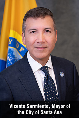 Vicente Sarmiento Mayor of the City of Santa Ana